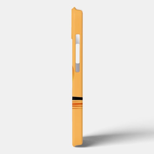 Coque de couverture téléphonique couleur jaune pou (Verso / Gauche)