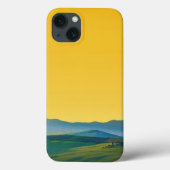 Coque de couverture téléphonique couleur jaune pou (Verso)
