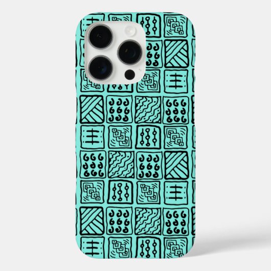 Coque de design primitif couleur personnalisé (Verso)