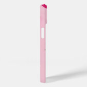 Coque de fraise rose iPhone 14 (Verso / Droite)