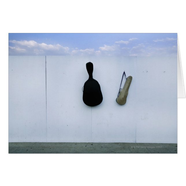 Coque de guitare et violon (Devant horizontal)