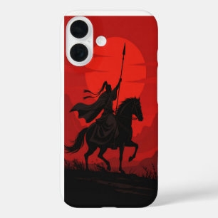 Coque de iPhone AI Warrior – Silhouette de soleil