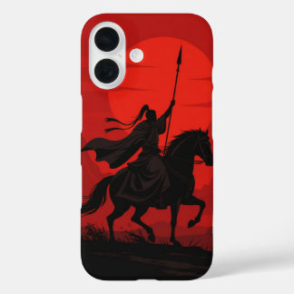 Coque de iPhone AI Warrior – Silhouette de soleil