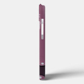 Coque de iPhone Case-Mate Rose et Diamant (Verso / Gauche)