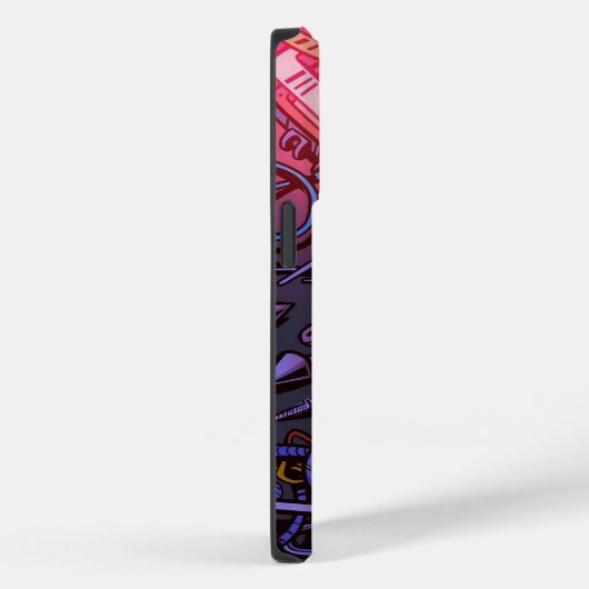 Coque de jeu de graffitis-coque iphone de maté (Verso / Droite)