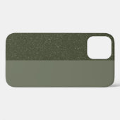 Coque de la carte mère verte Split iPhone 12 Pro (Verso (horizontal))