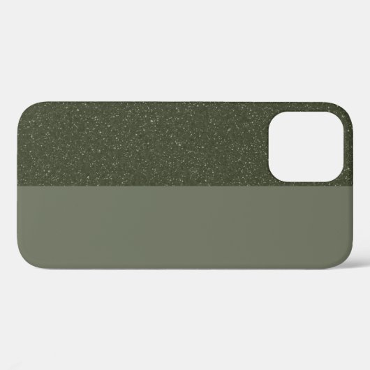 Coque de la carte mère verte Split iPhone 12 Pro (Verso (horizontal))