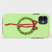 Coque de la couronne de Noël iPhone5 (Dos (Horizontal))