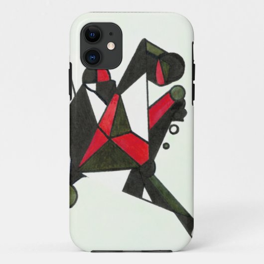 Coque de la furtivité rouge-coque iphone (Dos)