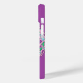 Coque de la paix psychédélique - coque iphone d'ét (Verso / Gauche)