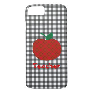 Coque de l'enseignant En vichy Apple iPhone 7