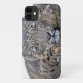 Coque de l'iPhone 11 de Regard vert (Dos)