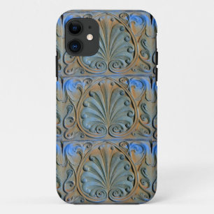 coque de marqueur de pierre gravée