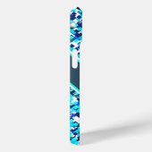 Coque  de motif géométrique-coque iphone de maté (Verso / Droite)