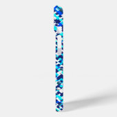 Coque  de motif géométrique-coque iphone de maté (Verso / Gauche)