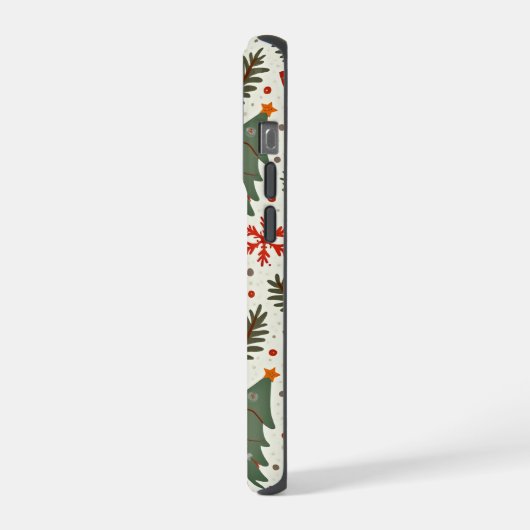 coque de Noël iPhone 15 Pro (Côté gauche)