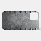 Coque de pierre et de métal industriel-Mate iPho (Verso (horizontal))