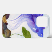 Coque de poisson bleu Betta-Mate coque iphone (Verso (horizontal))