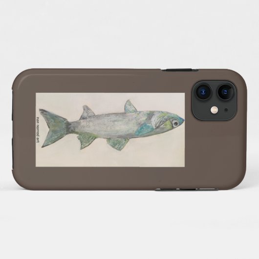 coque de poisson iPhone (Dos (Horizontal))