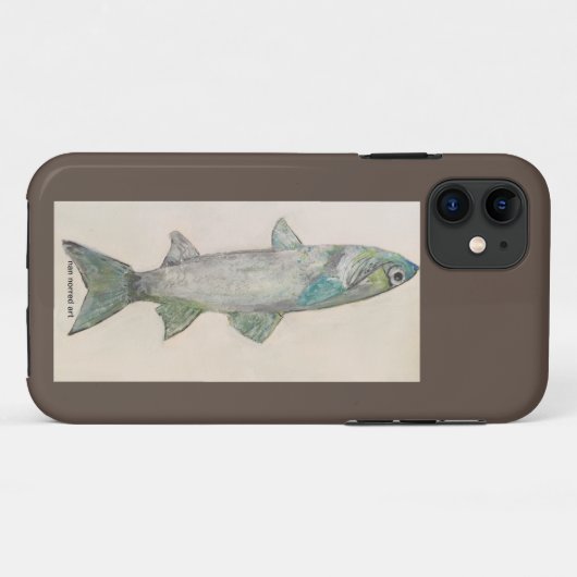 coque de poisson iPhone (Dos (Horizontal))