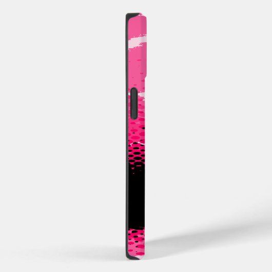 Coque de poster de animal graphique rose (Verso / Droite)