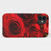 coque de rose rouge-coque iphone (Dos (Horizontal))