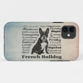 Coque de smartphone Frenchie Traits (Dos (Horizontal))