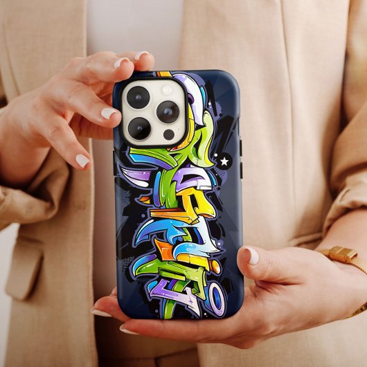Coque de style de balise Graffiti | iPhone 14 Coqu