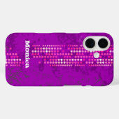 Coque de style surf rose violet (Verso (horizontal))