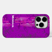 Coque de style surf rose violet (Verso (horizontal))