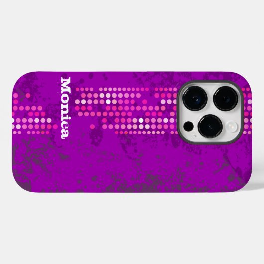 Coque de style surf rose violet (Verso (horizontal))