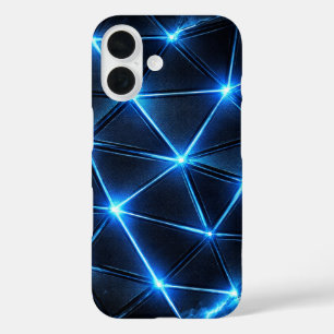 Coque de téléphone à grille d'énergie géométrique 