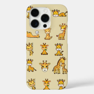 Coque de téléphone à motif de girafe mignon – Kawa