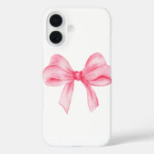 coque de téléphone à ruban rose (Verso)