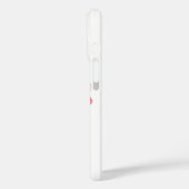 coque de téléphone à ruban rose (Verso / Gauche)