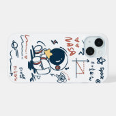 Coque de téléphone cartoon d'astronaute mignon dan (Verso Horizontal)