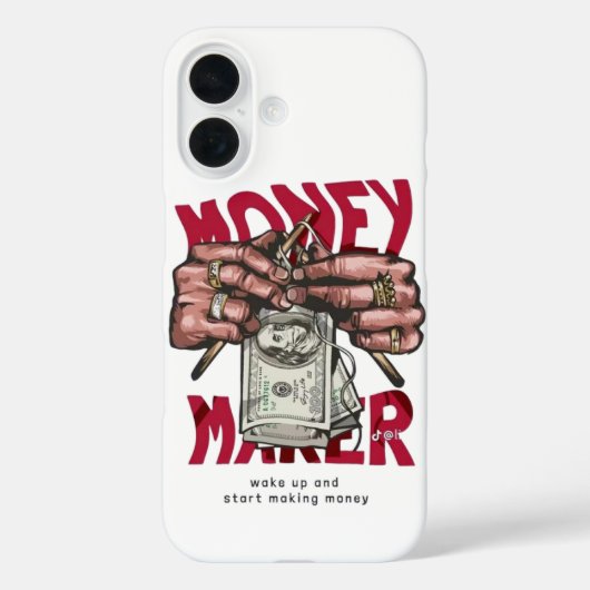 coque de téléphone faiseur d'argent (Verso)