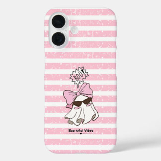 Coque de téléphone fantôme mignon rose effrayant
