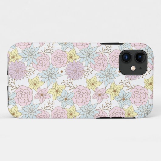 coque de téléphone fleurs de printemps (Dos (Horizontal))