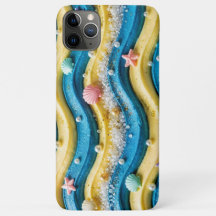 Coque de téléphone Gâteau Vague Océanique - Étoile