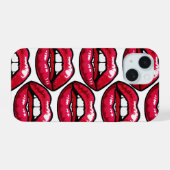 coque de téléphone hot lips (Verso Horizontal)