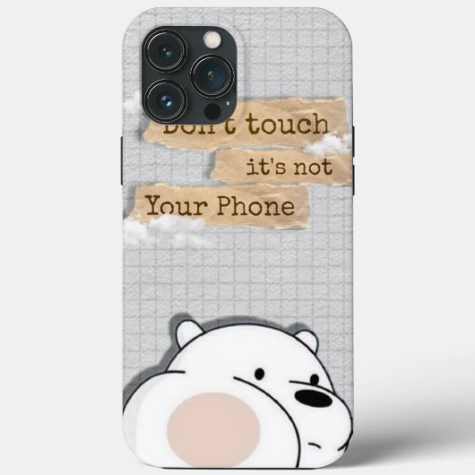 COQUE DE TÉLÉPHONE IPHONE (Verso)