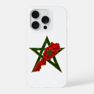Coque de téléphone Lion du Maroc et étoile marocai