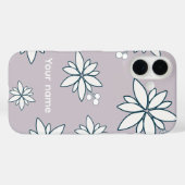 coque de téléphone mauve (Verso (horizontal))