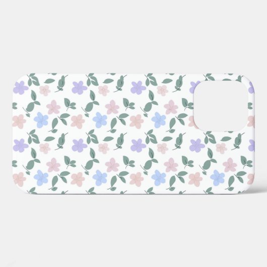 coque de téléphone motif floral iphone (Verso (horizontal))