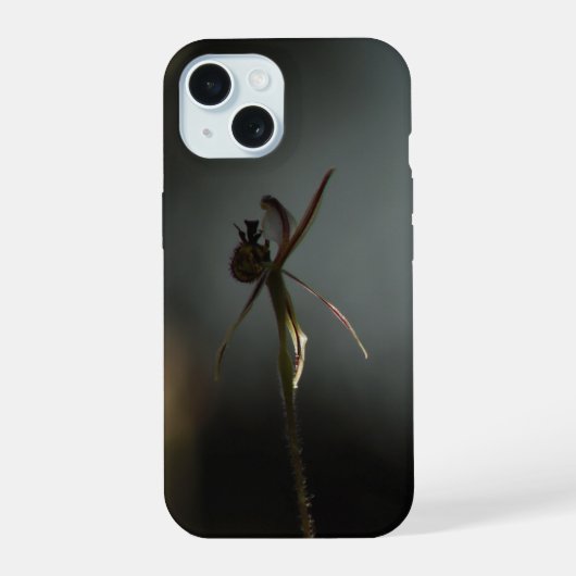 coque de téléphone orchidée dragon (Verso)