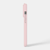 Coque de téléphone rose féministe gratitude pour i (Côté gauche)