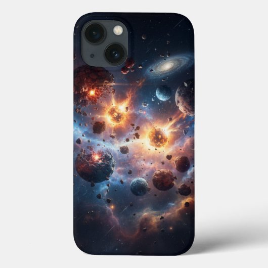 coque de téléphone sur l'espace (Verso)