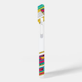 Coque de téléphonie mobile blanc rétro (Verso / Gauche)