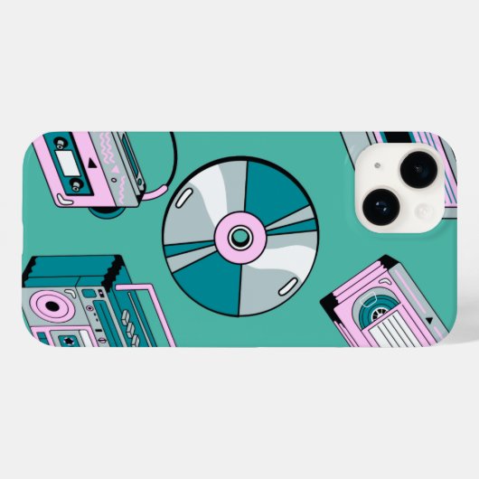 Coque de téléphonie mobile Retro Green (Verso (horizontal))